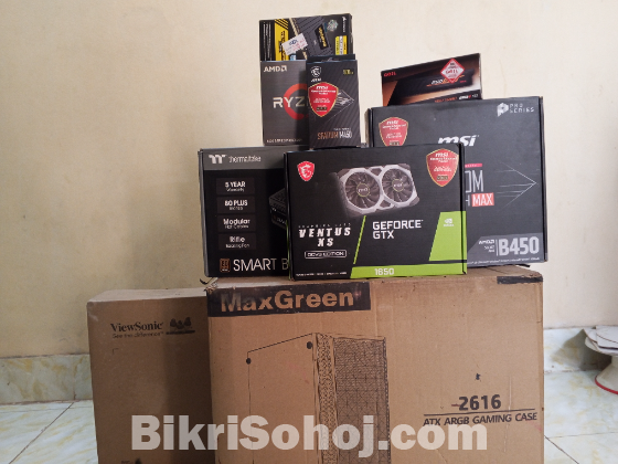 Amd-msi Gaming Pc with Official Warranty